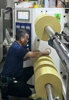 Schramwerend Jumbo Roll Paper, helder waterbestendig Etiketten 50u Oppervlakdikte