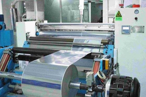 Zelfklevend rollabelmateriaal Film 1000 m lengte licht zilver BOPP