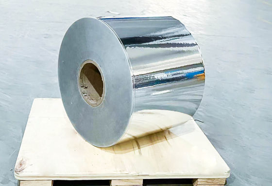Doorzichtige BOPP-rollabelmaterialen Sticker 50 μm Geveldikte Acryllijm