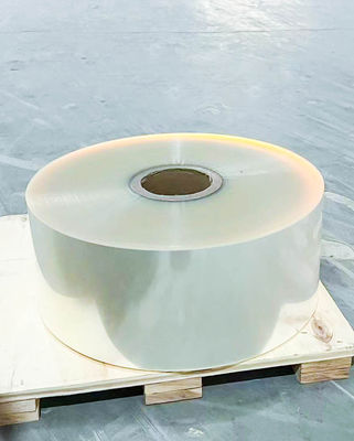Acryllijm Kleefrol Etiketteringsmaterialen BOPP Transparante film Extra kleverig