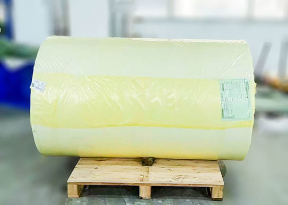 Doorzichtige BOPP-lijm Jumbo-rollen etiketten Papier Synthetische beweegbare lijm