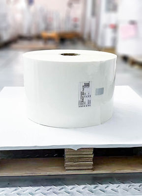 Acryllijm Kleefmiddel Melk PE Label Materiaal Papierrol Groot Gewoon Kleverig