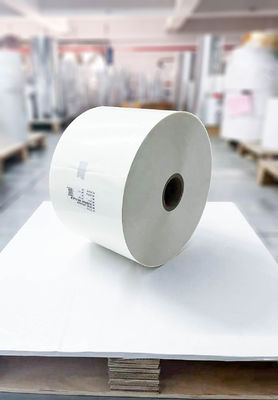 Doorzichtig waterdicht PE-gecoat papierrolletje 62 g Papierdikte Glasine