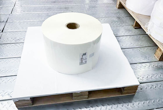 Acryllijm Kleefmiddel Melk PE Label Materiaal Papierrol Groot Gewoon Kleverig