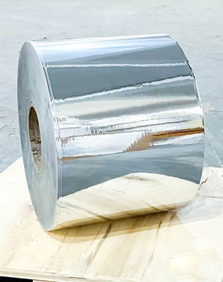 Afgifte Kleefmiddel Waterdicht Papier Liner Roll Mat Zilver PET 50u Oppervlakdikte