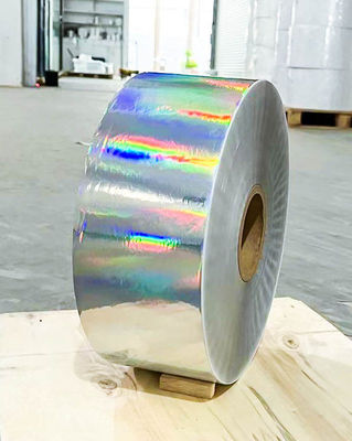 Zelfklevend holografisch etiket papier, laser holografisch Mylar roll