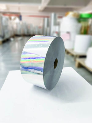 Afdrukbaar zelfklevend transparant holografisch filmpapier SGS gecertificeerd olielijm