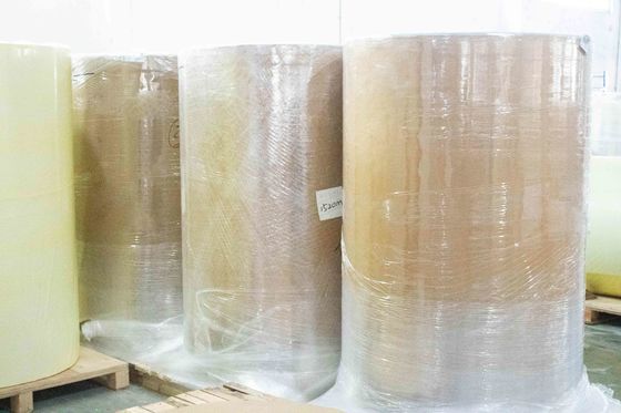 Warm smelten lijm zelfklevend papier, gewone kleverige PVC-lijmrol