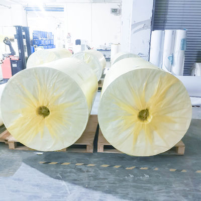 Warm smelten lijm zelfklevend synthetisch papierrol 75u Oppervlakdikte Inkjet Mat