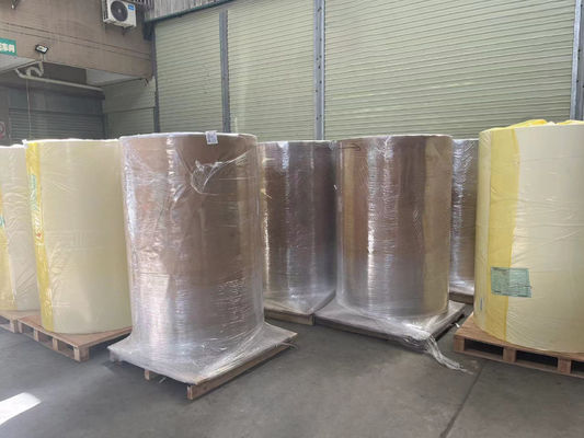 Synthetische lijm Zelfklevend Thermisch Papier Jumbo Roll Papier tegen Schrammen