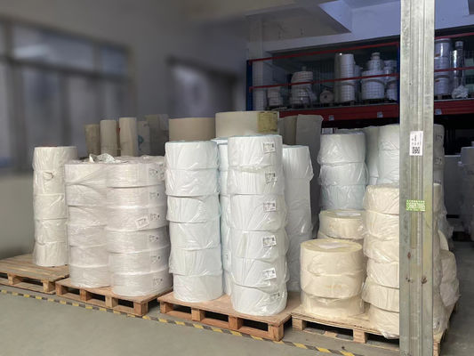 Synthetisch papier Afneembare kleeflabel Gewoon Kleeflabel Op maat