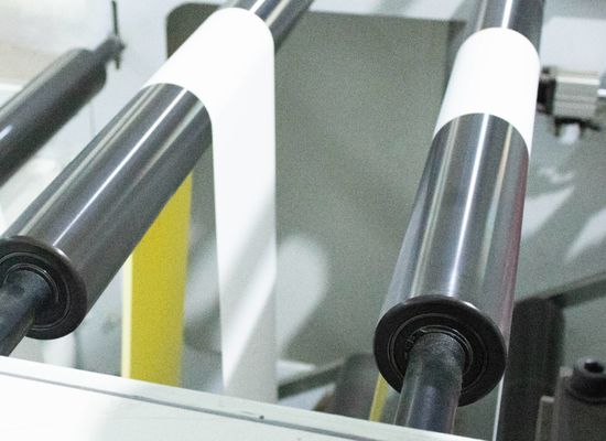 Gecoat Bond Paper Rolls Label Acryl Kleefmiddel SGS Gecertificeerd Waterdicht