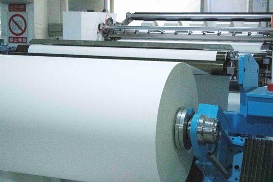 Warm gesmolten lijm Type bekleed papierrollabel 250u Oppervlakdikte
