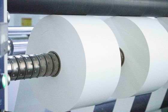Warm gesmolten lijm Type bekleed papierrollabel 250u Oppervlakdikte