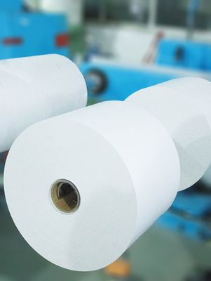 Verplaatsbare lijm thermische etiketten plakkerrol, gewone kleverige thermische overdrachtsrollen