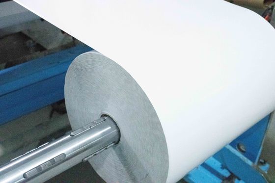 Duidelijke PET olielijm Kleefmiddel Gecoate papierrol Kleefmiddel 80 u oppervlakdikte