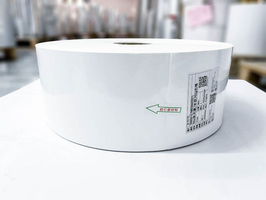 Waterdicht Acryllijm Kleefstofgecoate papieren etiketten Rol 80u Oppervlakdikte