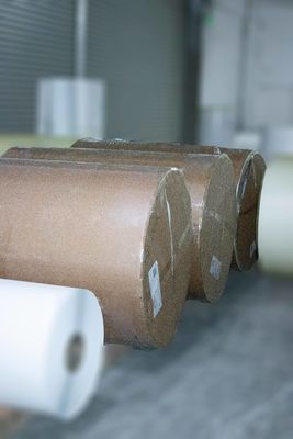 Warm gesmolten lijm thermisch etiket rollen, kraft papier Jumbo rollen 80u oppervlakdikte