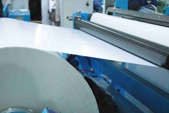 Banden Rubber Glue Jumbo Printing Paper Roll Geel SGS gecertificeerd
