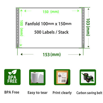 Pakket: Verzendlabelprinter Barcodelabelrol