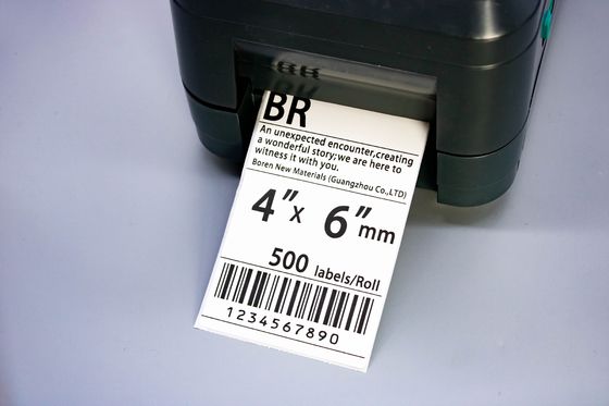 Onmiddelijk drukken met een 4x6-thermische etiketter