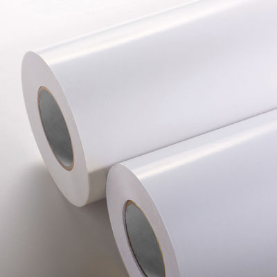 80 g/m2 High Quality Coated paper, Viscosity permanent acrylic adhesive, Transparent PET film