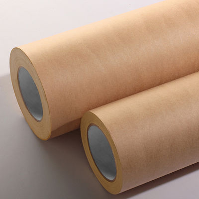 Geen drukwerk zelfklevend Kraft papier rol water geactiveerd kleefmiddel slijtagebestendige 80g