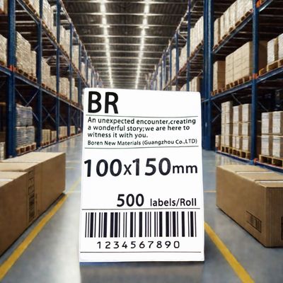 100x150 Grootte Logistiek en Expressblad 50*37*24 mm Doosbreedte voor verpakkingsetiketten