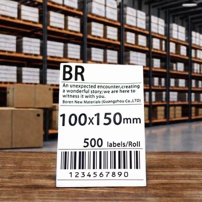 100x150x500 Verpakkingsetiketten Logistiekblad en Expressblad met blanco