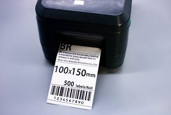 100x150x500 Verpakkingsetiketten Logistiekblad en Expressblad met blanco