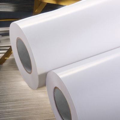 Wit glaspapier etiket materiaal 80 g bedekt papier met permanent acryllijm