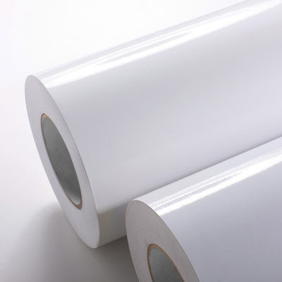 Materiaal van het etiket van de drukkerij 80 g bekleed papier met permanent lijm en viscositeit