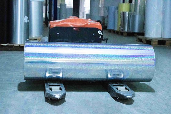 Goede prijs waterdicht zelfklevend holografisch filmetiket papier 50 u oppervlakdikte online