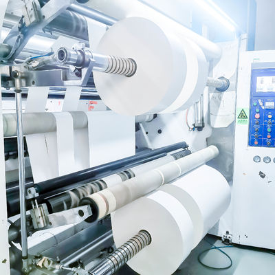 Goede prijs Heldere witte PVC mat kleefpapier, oppervlakdikte 100 u PVC papierrol online