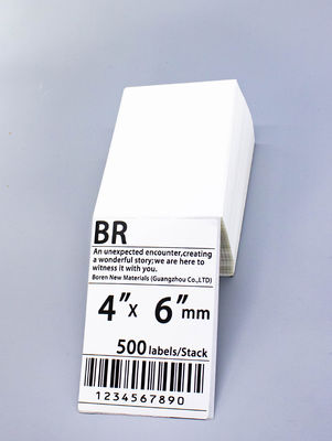 Goede prijs Eenvoudige toepassing 4x6 thermische etiketten op etiketten online