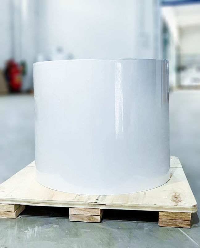 Acryllijm-type beklede papierplaten, gewoon kleverig koperplaatpapier