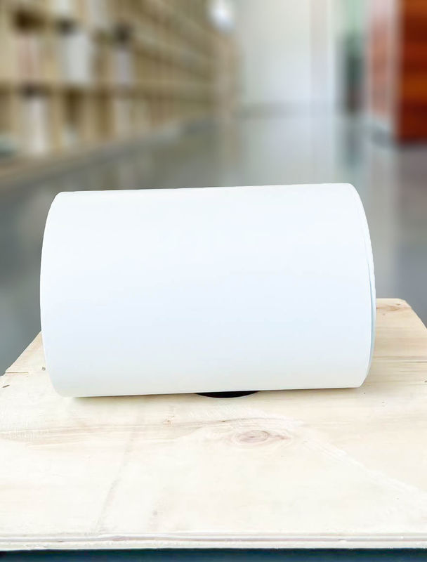Bevroren lijm synthetisch thermisch papier, gewoon kleverig waterdicht afneembare etiketten